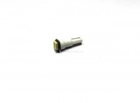 Лампа светодиодная Т5 (W2,0-4,6d) белая, 1 SMD 5050 диод (б/цокольная малая) 12v