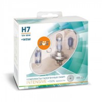 Автолампы 12V H7 55W Intensive+130% (2шт+2шт W5W) SVS Ver.2.0