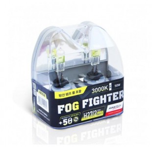 Автолампы H27/2 (881) 12V 27W (50W) 3000K FOG FIGHTER (2 шт) AB3028 AVANTECH