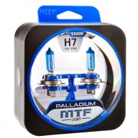 Набор ламп  H7 12V 55w  PALLADIUM 5500К MTF
