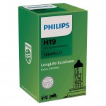 Автолампа H19 12V 60/55W (PU43t-3) Long Life 12644LLC1 PHILIPS