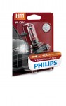 Автолампа H11 12V 55W (PGJ19-2) X-tremeVision G-force +130% вибростойкая 12362XVGB1 PHILIPS