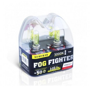 Автолампы H8 12V 35W (70W) 3000K (2 шт) FOG FIGHTER AB3008 AVANTECH