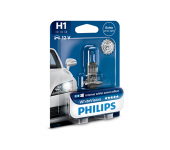 Автолампа H1 12V 55W (P14.5S) White Vision 3700К +60%  12258WHVB1  PHILIPS