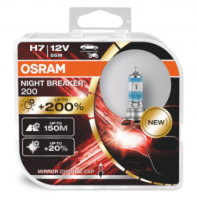 Автолампа  H7 12V 55W (PX26d) Night Breaker +200% (DuoBox) 64210NB200-HCB OSRAM