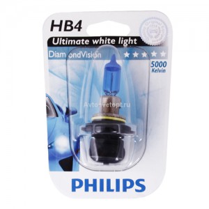 Автолампа HB4/9006 12V 55W (P22d) Diamond Vision (блистер) 9006DVB1 PHILIPS Автолампа HB4/9006 12V 55W (P22d) Diamond Vision (блистер) 9006DVB1 PHILIPS