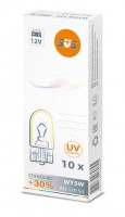 Автолампа 12V WY5W (W2.1х9.5d) AMBER SVS