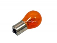 Автолампа 12V  P21W (BA15S)  поворот  61213 ORANGE  "Маяк"