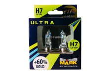 Автолампа H7 12V  (Px26d) Gold (2 шт.) 82720Gnew+60&quot;Маяк УЛЬТРА&quot;