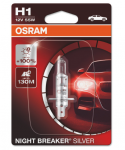 Автолампа  H1 12V 55W (P14.5s) Night Breaker Silver +100% 64150NBS-01B OSRAM