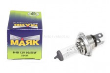 Автолампа H4B 12V 60/55W P30t  52421 &quot;Маяк&quot;