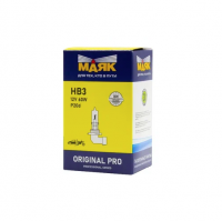 Автолампа HB3 (9005) 12V 60W (P20d) ORIGINAL PRO 09005 "Маяк"