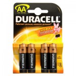 Батарейка 1500 LR06/AA упак. 4 шт.  Duracell