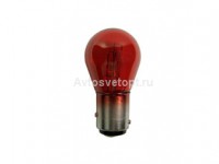 Автолампа 12V PR21/5 W 12V BAW15d (красная)  (габарит - стоп-сигнал) 902500 Nord YADA
