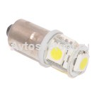 Светодиод 24V T8-03 5SMD (size 3528) T4W (BA9s) WHITE (белый) 902868 TM NORD YADA Светодиод 24V T8-03 5SMD (size 3528) T4W (BA9s) WHITE (белый) 902868 TM NORD YADA