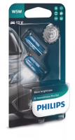 Автолампа  12V  W5W (W2.1*9.5d) X-treme Vision Pro150% (блистер 2шт) 12961XVPB2 PHILIPS