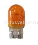 Автолампа 12V  W21/5W (W3x16d) стоп  61215бц ORANGE "Маяк"