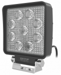 Фонарь светодиодный MTF LIGHT дополнительного освещения 12-60В, 15Вт, 3500лм, 6000К, квадратный, шт.