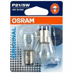 Автолампа  12V  P21/5 W (BAY15d) 7528-02B OSRAM