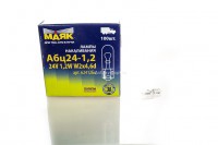 Автолампа 24V W1,2W (W2x4.6d) панель приборов 62412бц "Маяк"