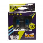Автолампа HB4 (9006) 12V 55W (P22d) Super White +30% (2 шт.) 89006SW+30new &quot;Маяк УЛЬТРА&quot;