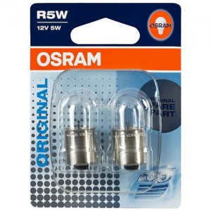 Автолампа  12V  R5W  (BA15s) 5007-02B OSRAM