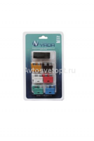 ПредохранительMEDIUM W270 к-т12шт в блистере с пинцетом 7.5,10,15,20,25,30 Амп по 2шт. 902258