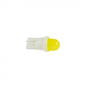 Лампа светодиодная Т10 (W2,1-9,5d) белая, 1 COB 3D диод, (б/цокольная) 12v (НОВИНКА)
