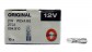 Автолампа  12V  W2W (W2*4.6d) 12V 2722 OSRAM