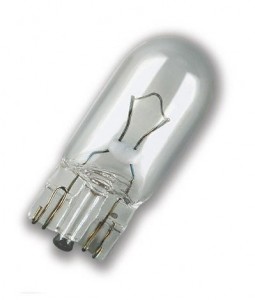 Автолампа 12V W3W (W2,1x9,5d) Tungsram