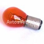 Автолампа 12V PY21/5W  BAY15d  (желт.) ук.пов.габариты 900245 Nord YADA