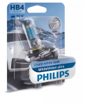 Автолампа HB4/9006 12V 51W (P22d) White Vision ultra 4200K (блистер) 9006WVUB1 PHILIPS
