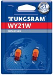 Автолампа 12V WY21W (WX3x16d) (блистер 2шт.) Tungsram