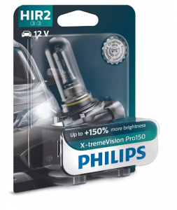 Автолампа HIR2 9012 12V 55W (PX22d) X-treme Vision Pro150% (блистер) 9012XVPB1 PHILIPS Автолампа HIR2 9012 12V 55W (PX22d) X-treme Vision Pro150% (блистер) 9012XVPB1 PHILIPS
