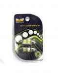 Светодиод 12V T11x36/38mm S8.5 (4SMD) WHITE (2 шт. блистер) (салон, номерн. знак) Маяк