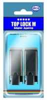 Адаптер для щеток 2 шт блистер  (TOP LOCK M) 300920 ALCA