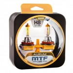 Набор ламп  H8 12V 35w  AURUM 3000K MTF