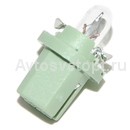 Автолампа 12V W1,2W  (BX8.5D)  пласт цоколь. (панель приборов) 900269 Nord YADA