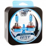 Набор ламп  H8 12V 35w  TITANIUM 4400K MTF