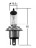 Автолампа 12V  H4B 60/55W (цоколь специальный) 901647 Nord YADA