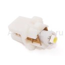 Светодиод 12V T5 B8,5d-02 (1SMD) W1.2W Base:B8.5D WHITE (белый) с патроном 902403 TM NORD YADA