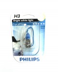 Автолампа H3 12V 55W (РK22s) Crystal Vision 12336CVB1 PHILIPS