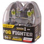 Автолампа H27/1 (880) 12V 27W (50W) 3000K FOG FIGHTER (2 шт) AB3027 AVANTECH