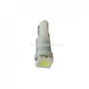 Светодиод 12V T5-02 (1SMD) W1,2W Base:W2,0 х4,6d WHITE( белый) 902402 TM NORD YADA Светодиод 12V T5-02 (1SMD) W1,2W Base:W2,0 х4,6d WHITE( белый) 902402 TM NORD YADA