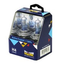 Автолампа H4 12V 60/55W P43t Active Crystal +130% (2 шт.) 72420AC+130 "Маяк" Автолампа H4 12V 60/55W P43t Active Crystal +130% (2 шт.) 72420AC+130 "Маяк"