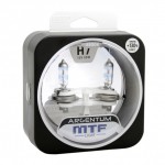 Набор ламп  H7 12V 55w  ARGENTUM +130% 3300K MTF
