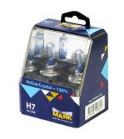 Автолампа H7 12V 55W (Px26d) Active Crystal +130% (2 шт.) 72720AC+130 "Маяк"