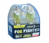Автолампы H4 12V 60/55W (120/110W) 3000K FOG FIGHTER (2 шт) AB3004 AVANTECH
