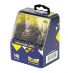 Автолампа H8 12V 35W (PGJ19-1) Active Gold +60% (2 шт.) 72820AG+60 &quot;Маяк&quot;