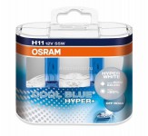 Автолампа  Н11 12V 55W   COOL BLUE Hyper 5000К  62211CBH+_Duo OSRAM